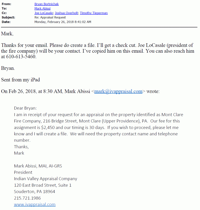 022618 Mont Clare Appraisal