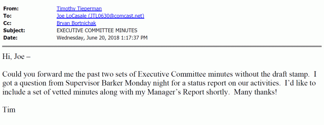 062018 Minutes request from BRVFC