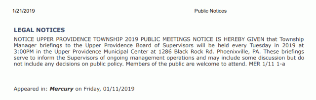 meeting notice