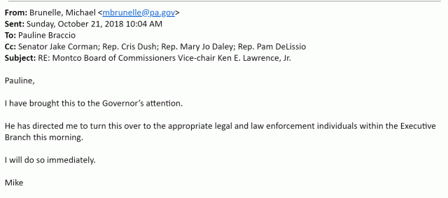 Brunelle Wolf Response