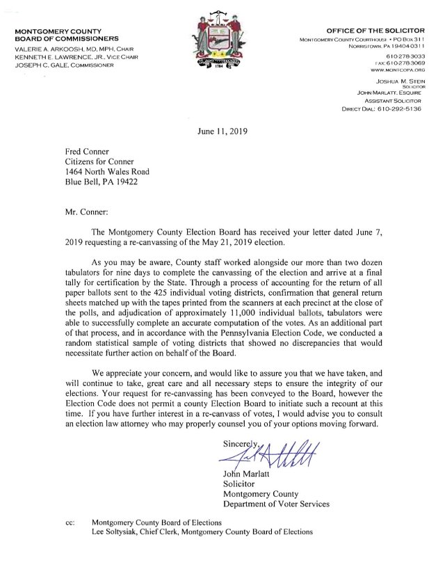 Voter services letter